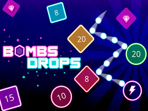 Bombs Drops - Physics balls