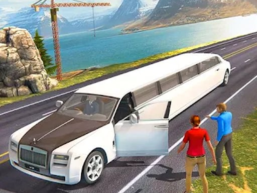 Limousine Taxi Driving Game