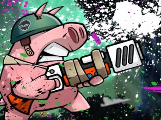 Piggy soldier super adventure