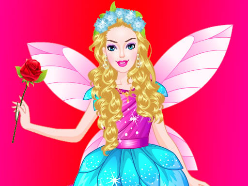 Barbie Angel Dress up