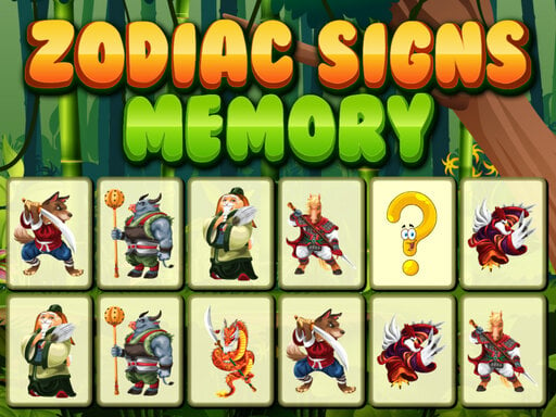 Zodiac Signs Memory