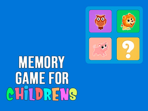 Memory Game for Childrens