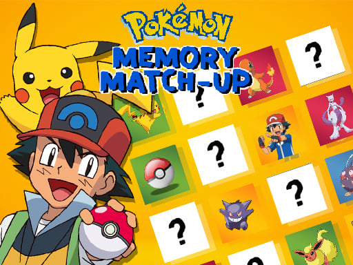 Pokemon Memory Match Up