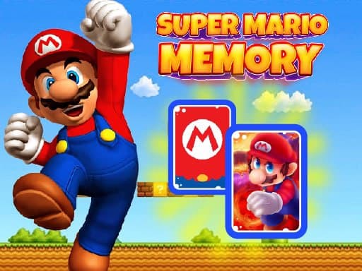 Super Mario Card Matching Puzzle