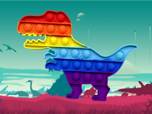 Dinosaur Pop It Jigsaw