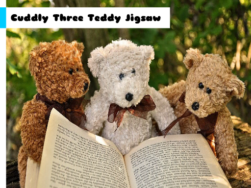 Cuddly Three Teddy Jigsaw