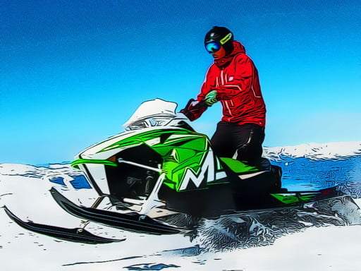 Snowmobile Jigsaw