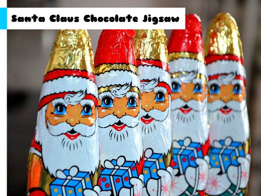 Santa Claus Chocolate Jigsaw