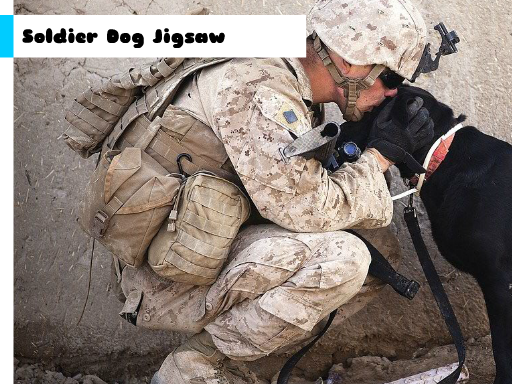 Soldier Dog Jigsaw