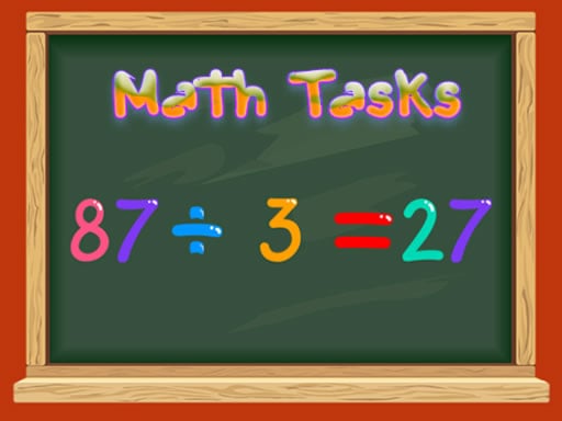 Math Tasks -True or False