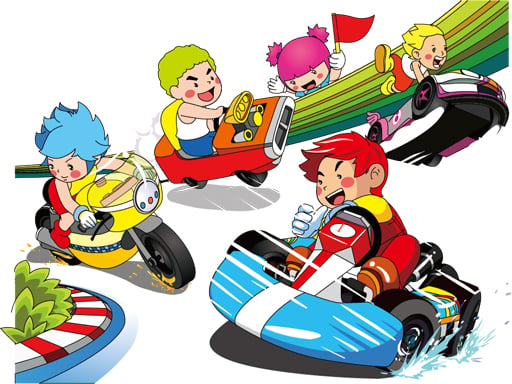 Cartoon Kart Puzzle