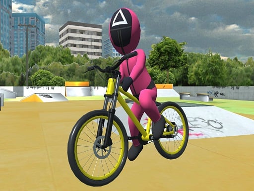 Squid Gamer BMX Freestyle