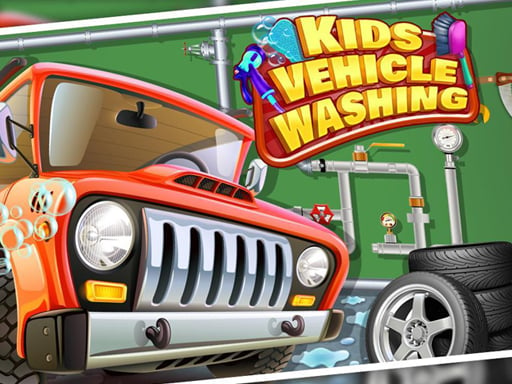 Kids Car Wash Garage for Boys